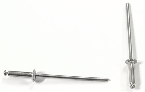 Rebite Pop Repuxo 2,4 X 10mm Alumínio - 10 Peças