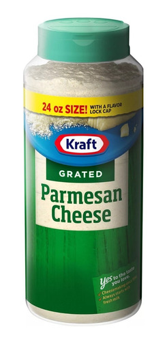 Queso Parmesano Kraft 680gr Usa Importado Parmesan Cheese