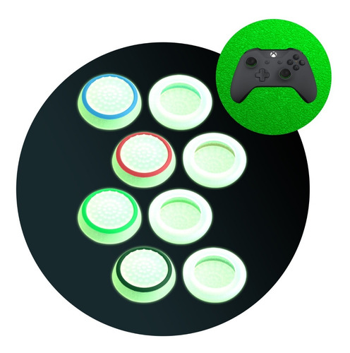 10 Gomas Fosfo Para Xbox One X S Ps4 Ps5 Control Palanca