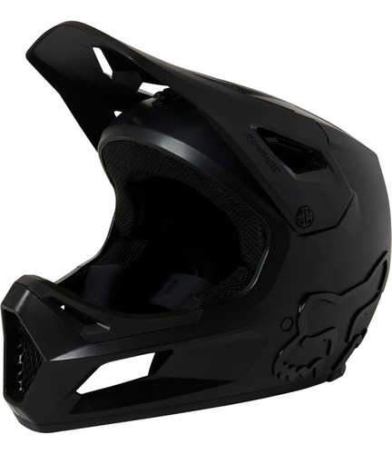 Casco Bicicleta Rampage Negro Fox.