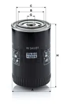 Comprar Filtro De Aceite Mann Filter W 940\u002F81
