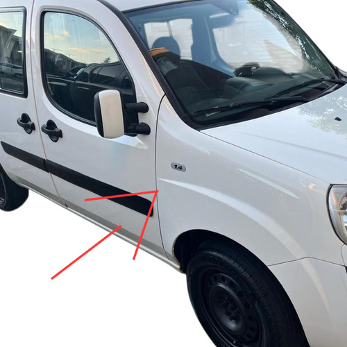Emblema Lateral Paralama 1.4 Fiat Doblo 100187567 Original
