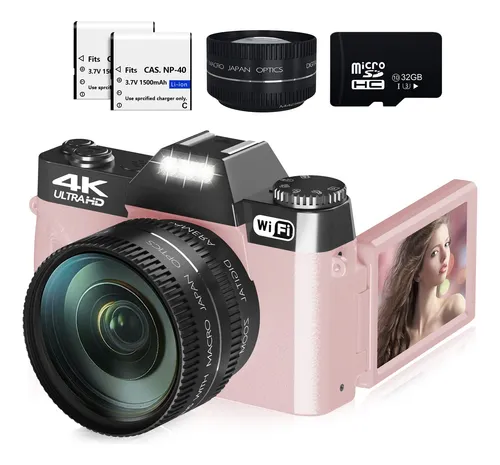 Wikico Cámaras Digitales Para Fotografía, Cámara De Vlog.