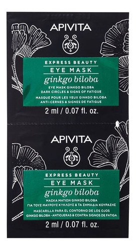 Express Beauty Mascarilla De Ojos  - Apivita 2 Unidades