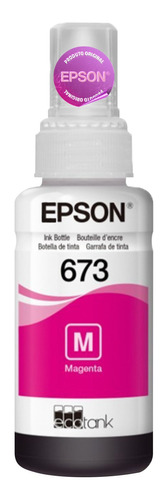 Refil Original Epson 673 L800 L805 L810 L850 L1800 Magenta