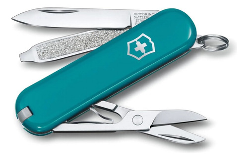 Navaja Suiza Victorinox Classic 58 Mountain Lake 0.6223.23g