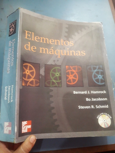 Libro Elementos De Maquinas Hamrock Con Cd