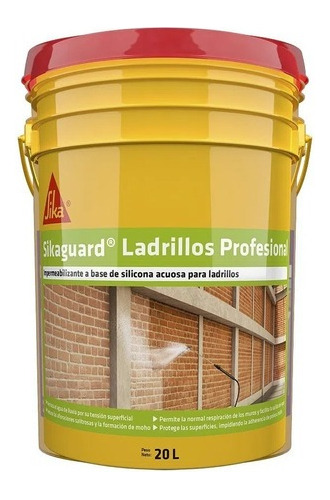 Sikaguard Ladrillos Profesional Silicona Imperm X 20lts Sika