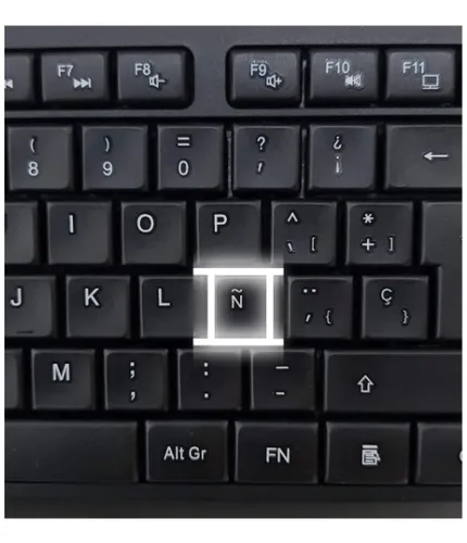 Teclado inalambrico con ñ sale
