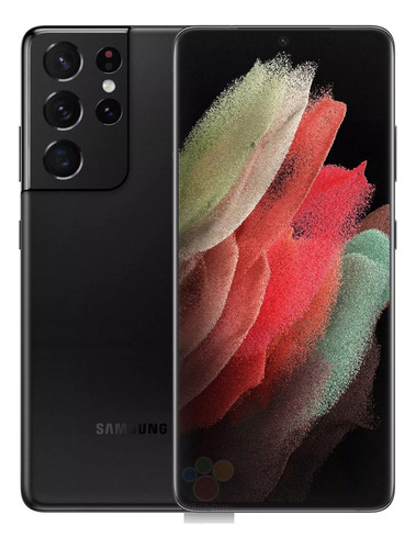 Samsung Galaxy S21 Ultra5g (256gb) - Negro + 8gb Ram Negro (Reacondicionado)