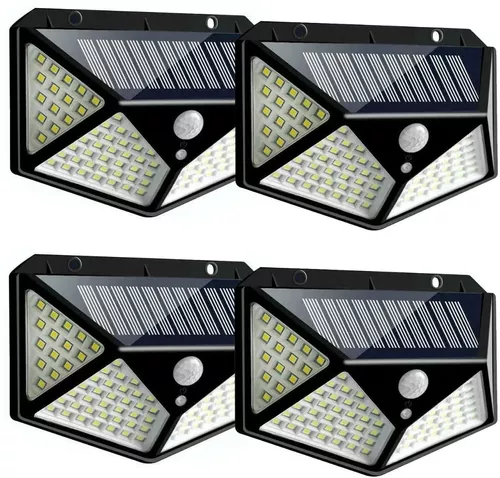 Lampara Luz Led Solar Sensor De Movimiento Para Exteriores - Ilumidelta  mercadolibre