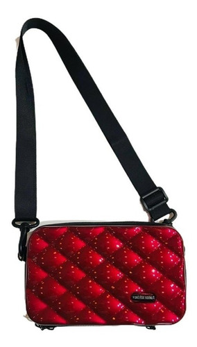 Bolsa De Blogueira Feminina Mini Bag Clutch Alça Transversal Cor Vermelho