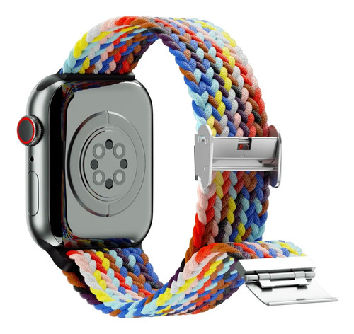 Manilla Pulsera Trenzada Para Apple Watch 42 44 45mm Ultra