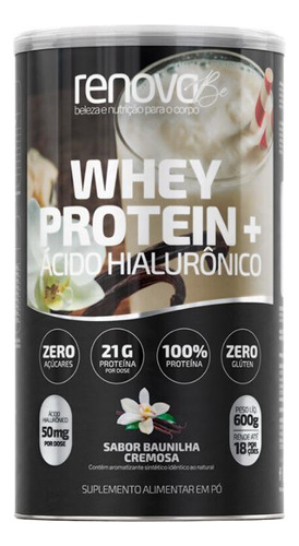 Whey Protein Renova Be + Ácido Hialurônico -