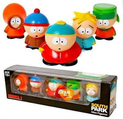 South Park Mini Figuras Set De Seis,