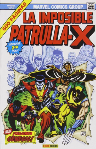 Imagen 2 de 2 de La Imposible Patrulla-x Omnigold #1 Segunda Genesis