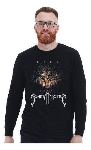 Polera Ml Sonata Arctica Life Metal Impresión Directa