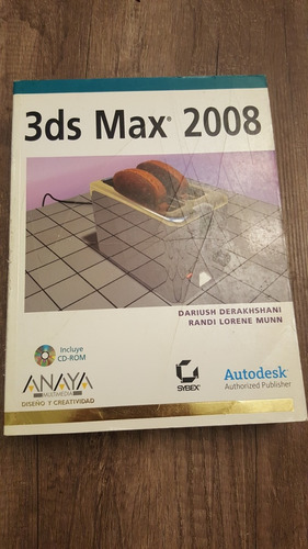 3ds Max 2008 + Cd Anaya Usado