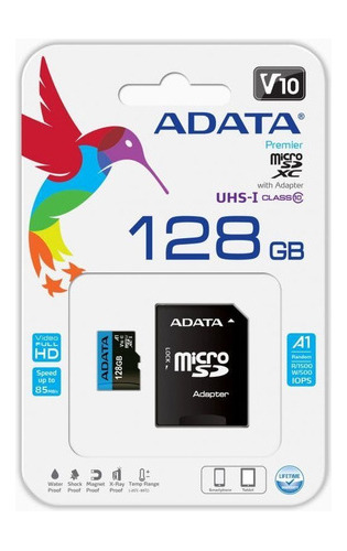 Micro Sd Adata premier 128gb Clase 10 Diginet