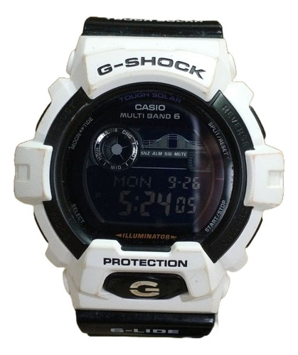 Reloj Casio Gwx-8900b Crono Atómico Multiband 6 Tough Solar (Usado)