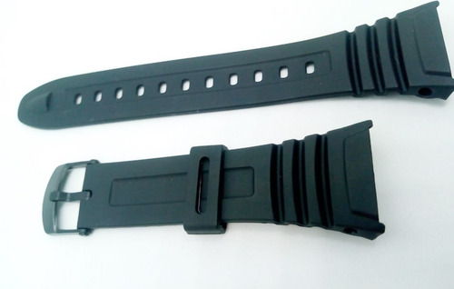 Pulseira W-96h Borracha Resina Preta - 100% Autentica