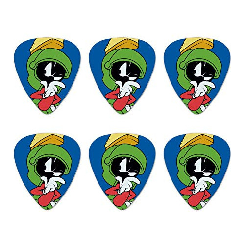 Púas De Guitarra De Looney Tunes Marvin The Martian, C...