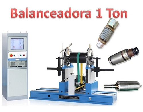 Balanceadora Dinamica 1 Ton De Rotores, Rodillos, Impulsores