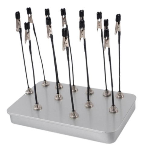 Pinzas De Base Para Soporte De Pintura Juego De Pinzas Plata