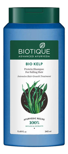 Biotique Bio Kelp Protein Champú Para Cabello Caído, 11.5.