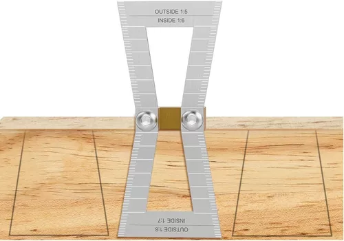 Gramil De Carpintero Trazador Y Marcador Con Regla 16 Cm S.