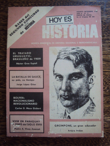 Hoy Es Historia N°11 1985 Batalla Sauce Bolivia Paraguay