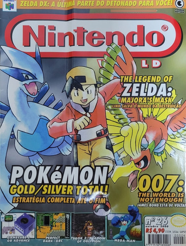 Coleção 5 Revistas Nintendo World N. 25 26 27 28 E 29