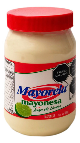 Mayonesa Con Limones Mayorela 390 G