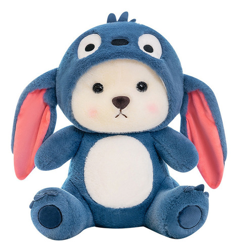 Muñeco Oso, Stitch, Osito De Peluche, Peluche Azul40cm