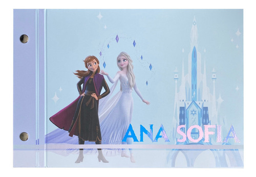 Album Para Fotos Y/o Firmas -mod. Princesas Frozen