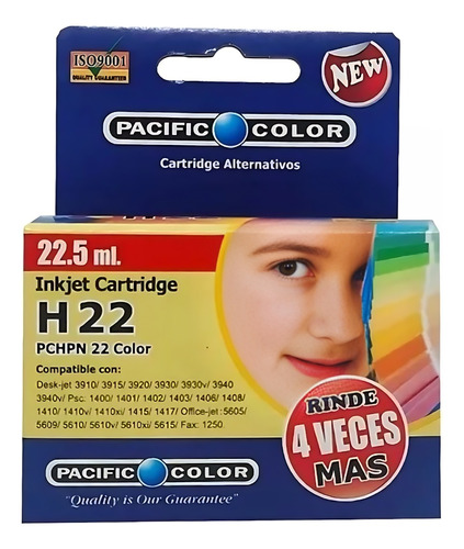 Cartridge Hp22xl Color Para Hp Deskjet Psc1415