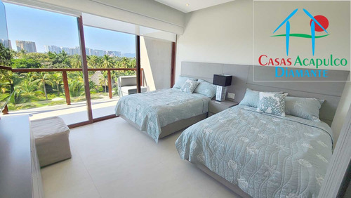 Cad La Isla Fiji T5. Terraza Con Vista A Los Jardines Y Albercas