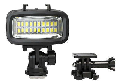 Para Cámara Gopro, 20 Led, Portátil, De Buceo, Luz De Rellen