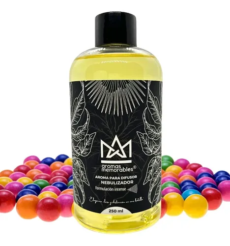 250ml Esencia Para Difusor Profesional Aroma: Chicle Bubble | Envío gratis