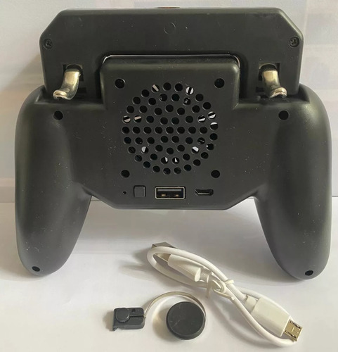 Gamepad Gatillos Ventilador Recargable Control Y Celular Sp+