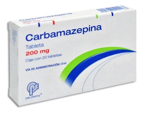 comprar Carbamazepina 200 Mg Caja 20 Tabletas Psicofarma Laboratorio