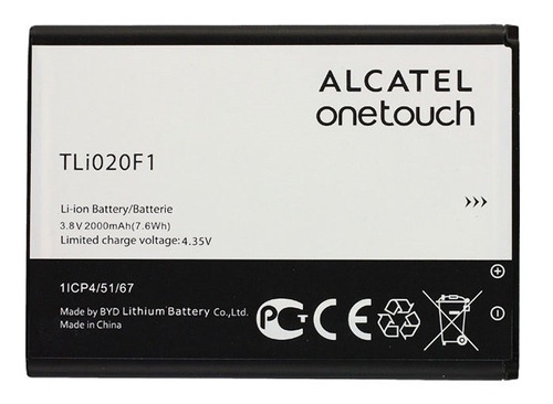 Pila Bateria Alcatel Tli020f1 Ot5010 Pixi 4 J636d E/g