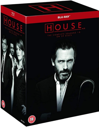 Dr House (house M.d) - Serie Completa En Blu-ray, 39 Discos!