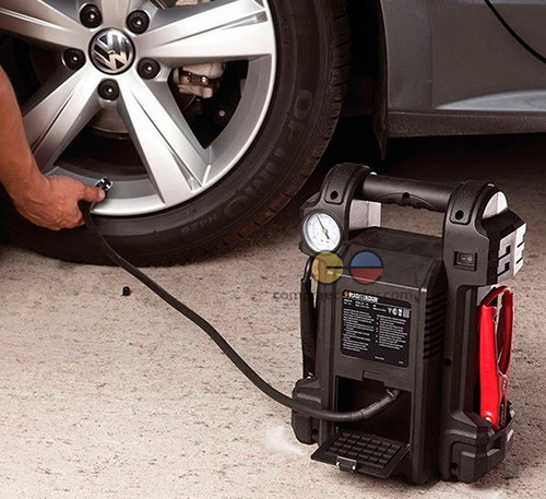 Black & Decker Arrancador Auxiliar Con Compresor Para Auto