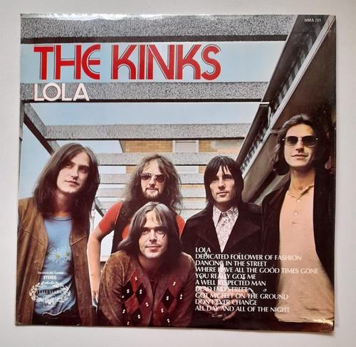 Kinks Lola Lp Vinilo Uk 71 Rk