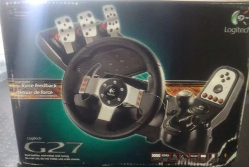 Volante Logitech G27 Racing Wheel Pc/ps3 Perfeito Estado