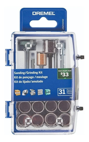 Kit Set Accesorios Minitorno Dremel 31p Lijado 26150727ab