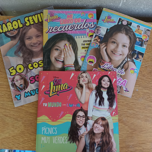 Revistas Soy Luna Lote De 4 Diferentes Usadas Muy Buenas (Usado)
