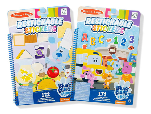 ¡melissa Doug Blues Te Pisa! Adhesivos Reutilizables (colore