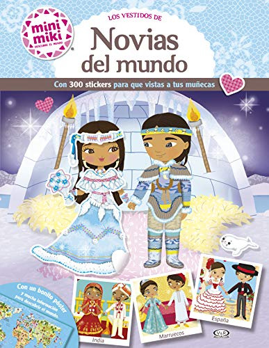 Libro Vestidos De Novias Del Mundo Con 300 Stickers Para Que